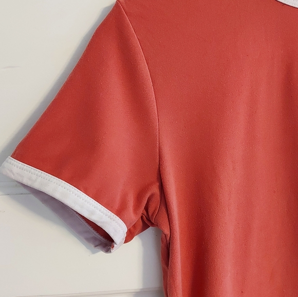 Ringer Tee (From Ardene, Pastel Pink, Size: Small-Petite) - Picture 4 of 7